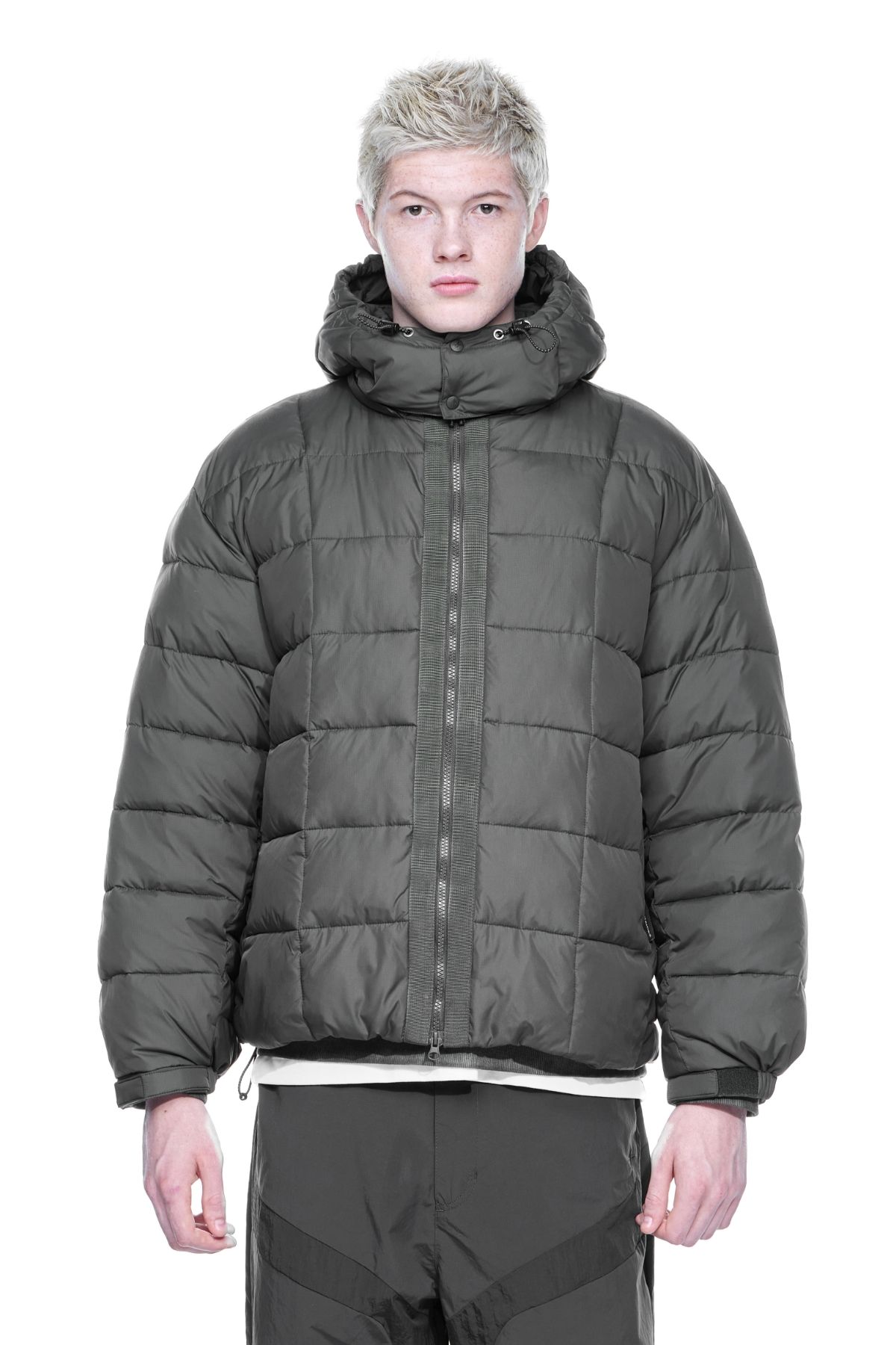 록히드마틴(LOCKHEED MARTIN) LM COLOR BLOCK PRIMALOFT PUFFER JACKET (KHAKI)