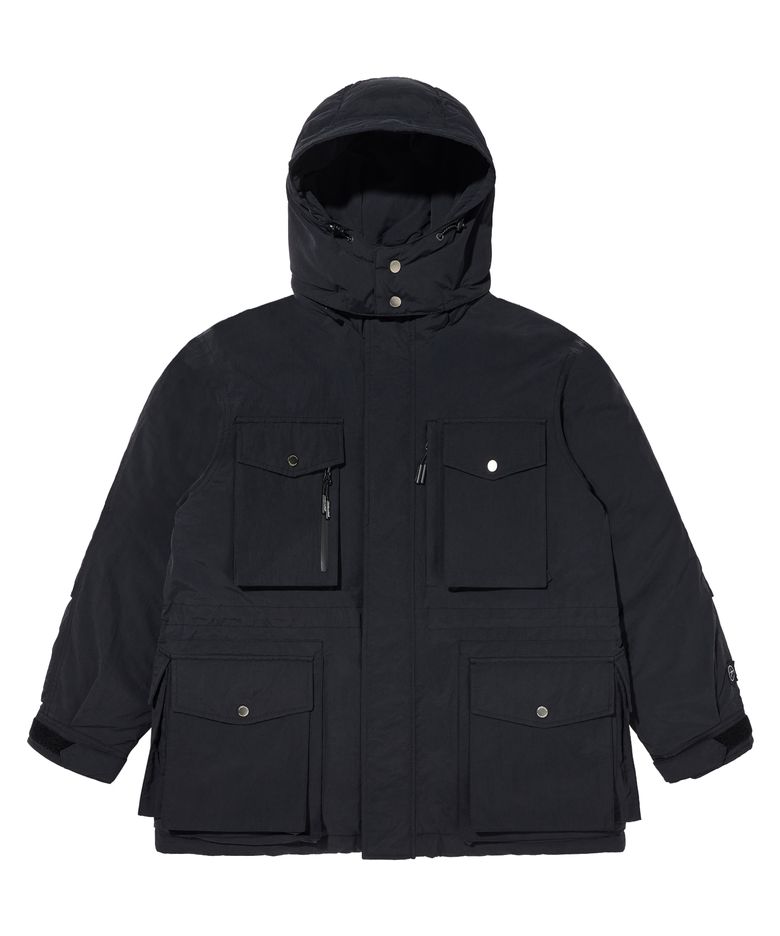 LM HIKER 4 POCKET DUCK DOWN JUMPER (BLACK)