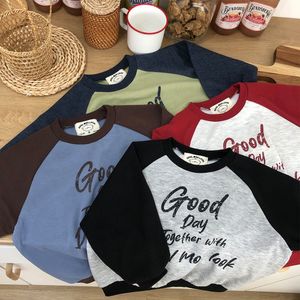 데이나그랑 아동 긴팔 배색맨투맨 802018