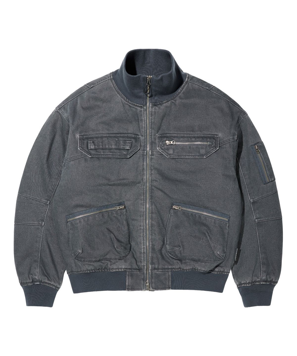 록히드마틴(LOCKHEED MARTIN) LM WASHED COTTON TANKER JACKET (CHARCOAL)