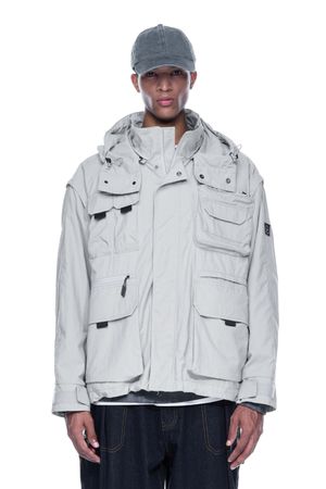 MULTI POCKET HIKER JACKET (GREY)