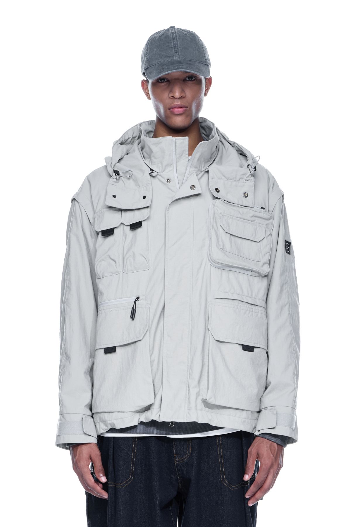록히드마틴(LOCKHEED MARTIN) MULTI POCKET HIKER JACKET (GREY)