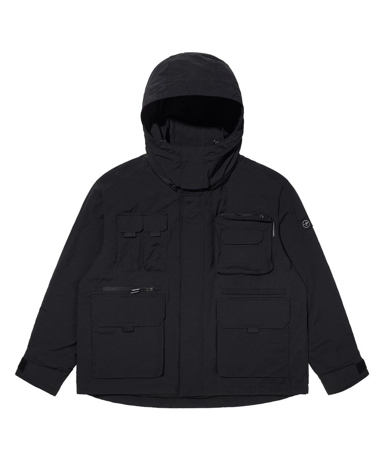 MULTI POCKET HIKER JACKET (BLACK)