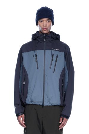 LM COLOR BLOCK SHIELD SHELL JACKET (CHARCOAL)