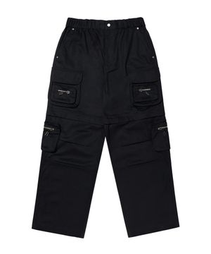 LM MULTI POCKET DOCKING CARGO PANTS (BLACK)