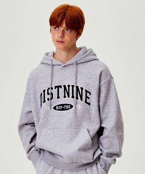 아치 로고 후디 MELANGE GREY (LO9TU959-097)