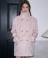 High Neck Half Coat [Pink]