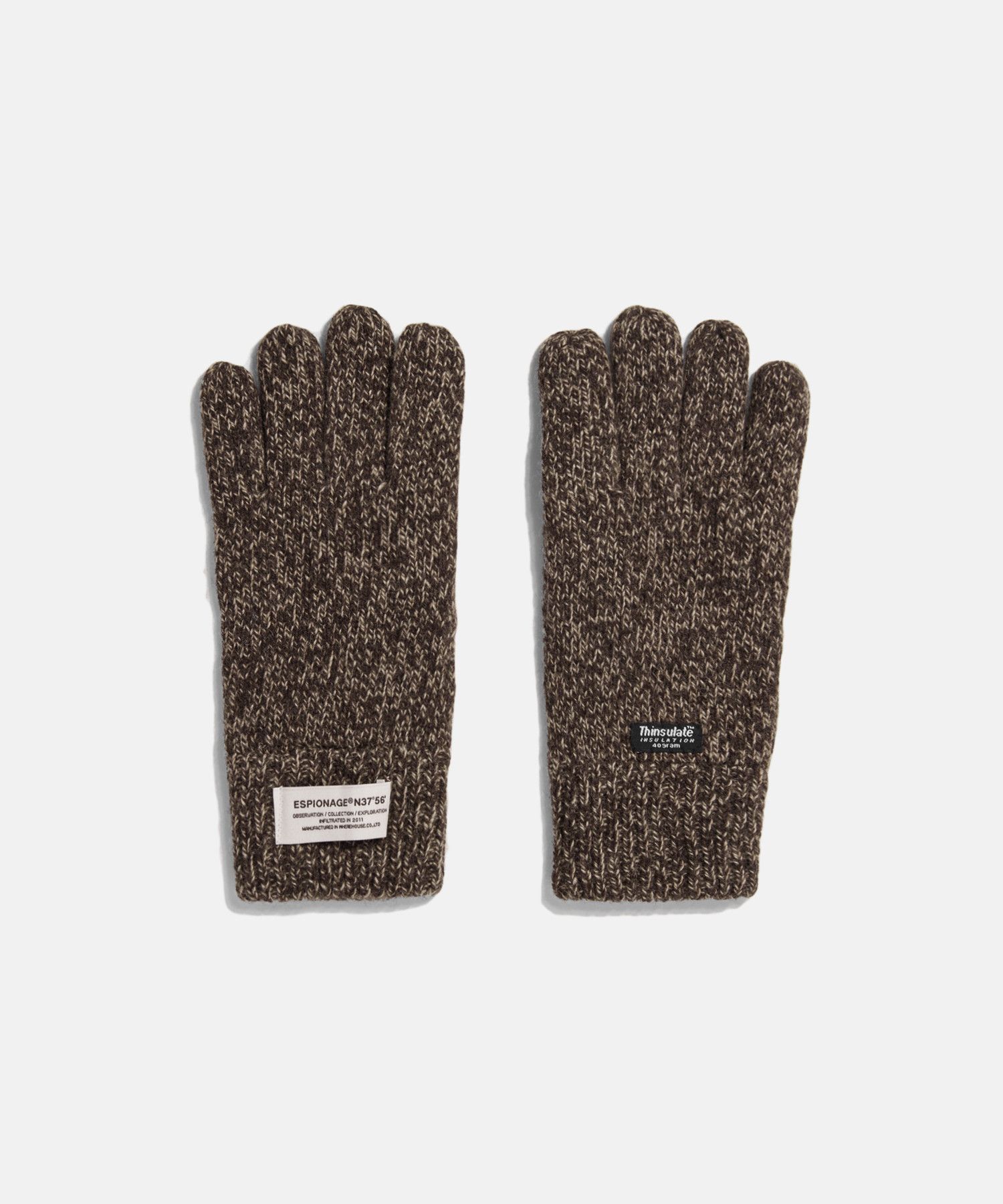 MUSINSA ESPIONAGE Thinsulate Liner Glove Brown