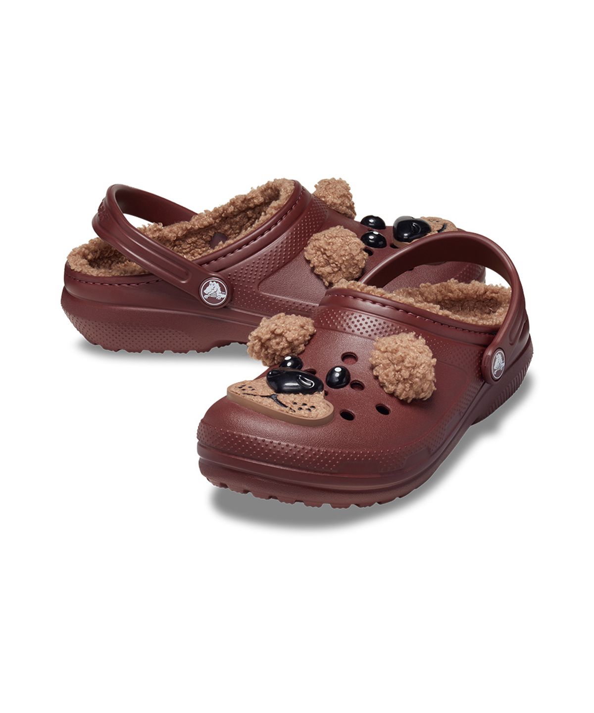 크록스키즈(CROCS KIDS) 키즈 클래식 라인드 아이엠 브라운 베어 클로그 DCL (24FKCL210399)