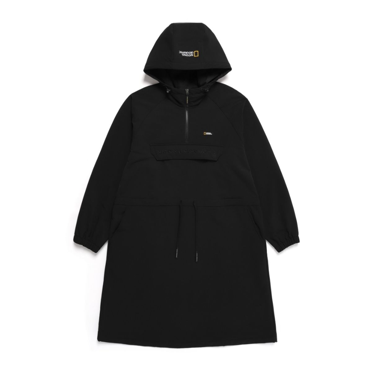 내셔널지오그래픽(NATIONALGEOGRAPHIC) N244WOP950 여성 아르켈론 더블웜 우븐 원피스 CARBON BLACK