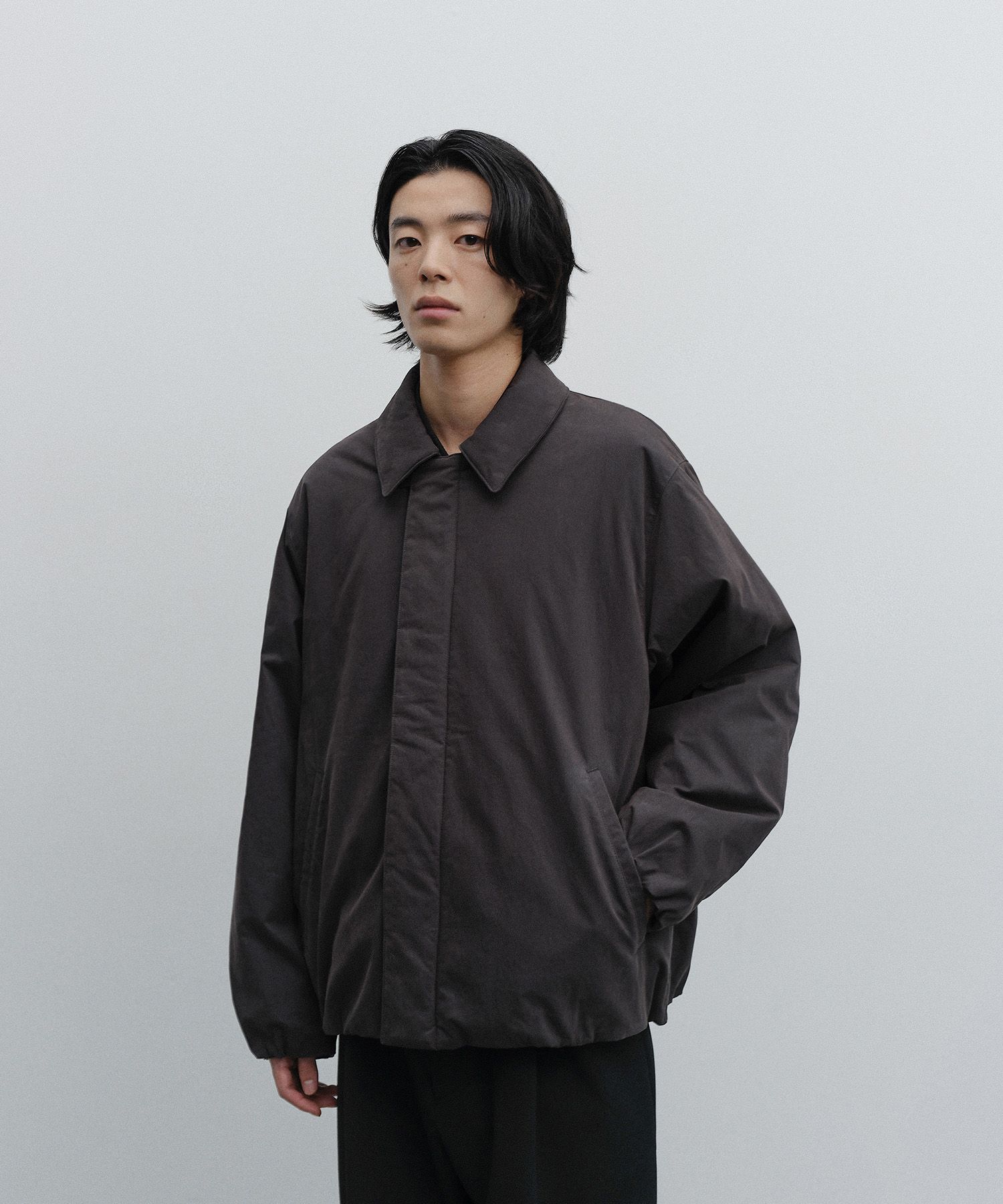 MUSINSA公式 | ANOTHER OFFICE Control Insulation Jacket (Pewter)