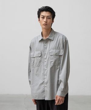 Volume Garment Shirt (Dusty Gray)