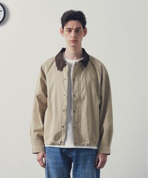 소코 카라 야상 자켓 (베이지