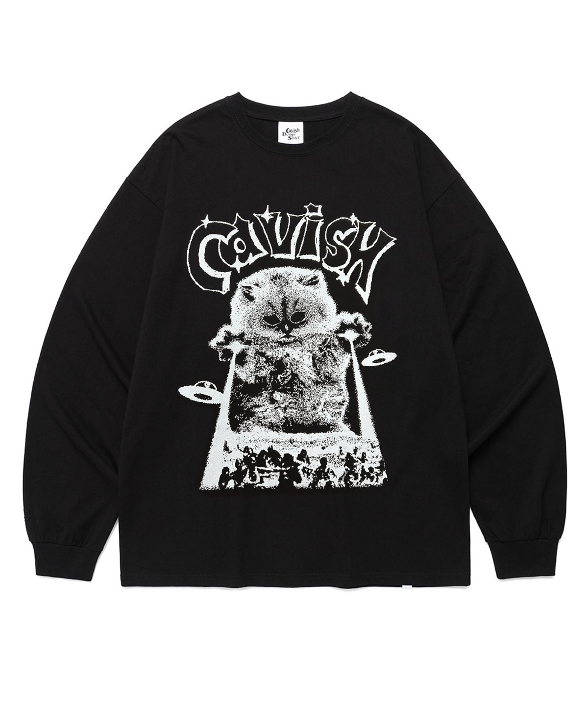 카비시(CAVISH) INVADER LS TEE BLACK(CV2EFUT551A)