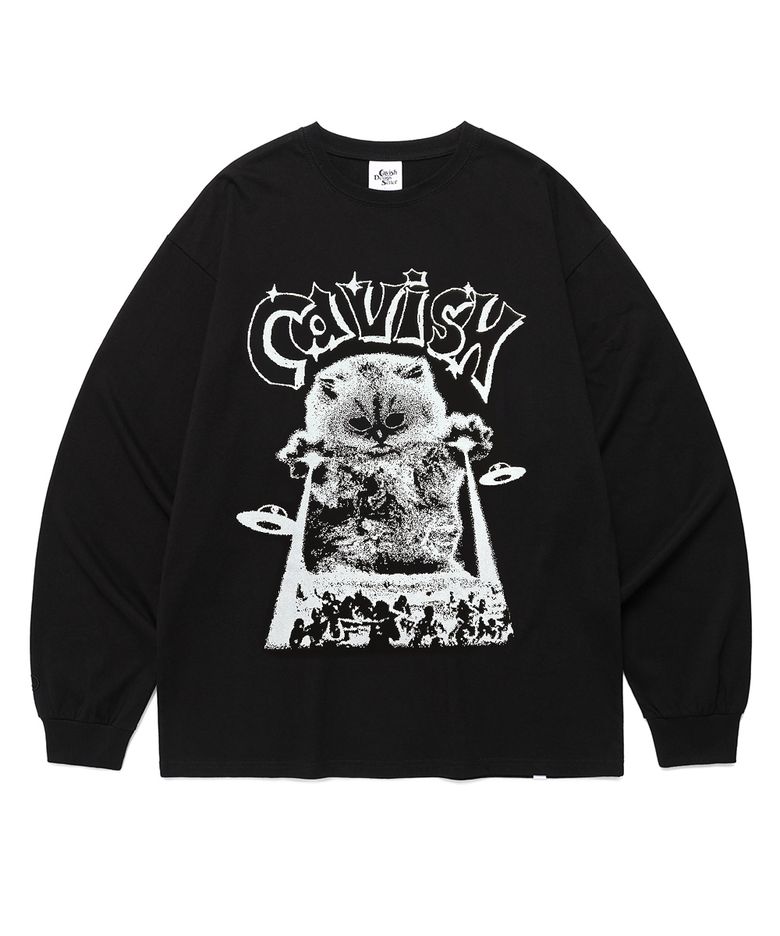 INVADER LS TEE BLACK(CV2EFUT551A)