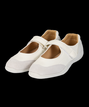 프롬 메리제인 리얼소가죽 키높이 슈즈 아이보리(3cm/6cm)