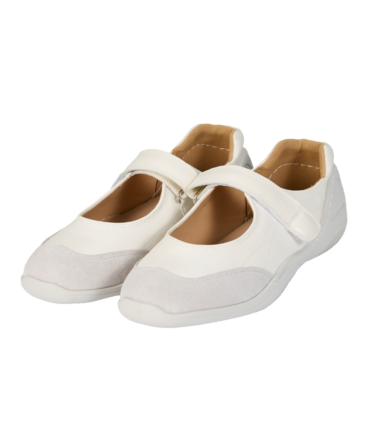 세인트새틴(SAINTSATIN) 프롬 메리제인 리얼소가죽 키높이 슈즈 아이보리(3cm/6cm)