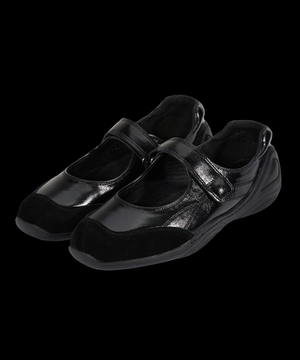 프롬 메리제인 리얼소가죽 키높이 슈즈 블랙(3cm/6cm)