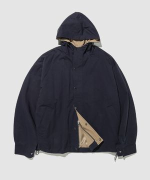 소코 후드 야상 (네이비