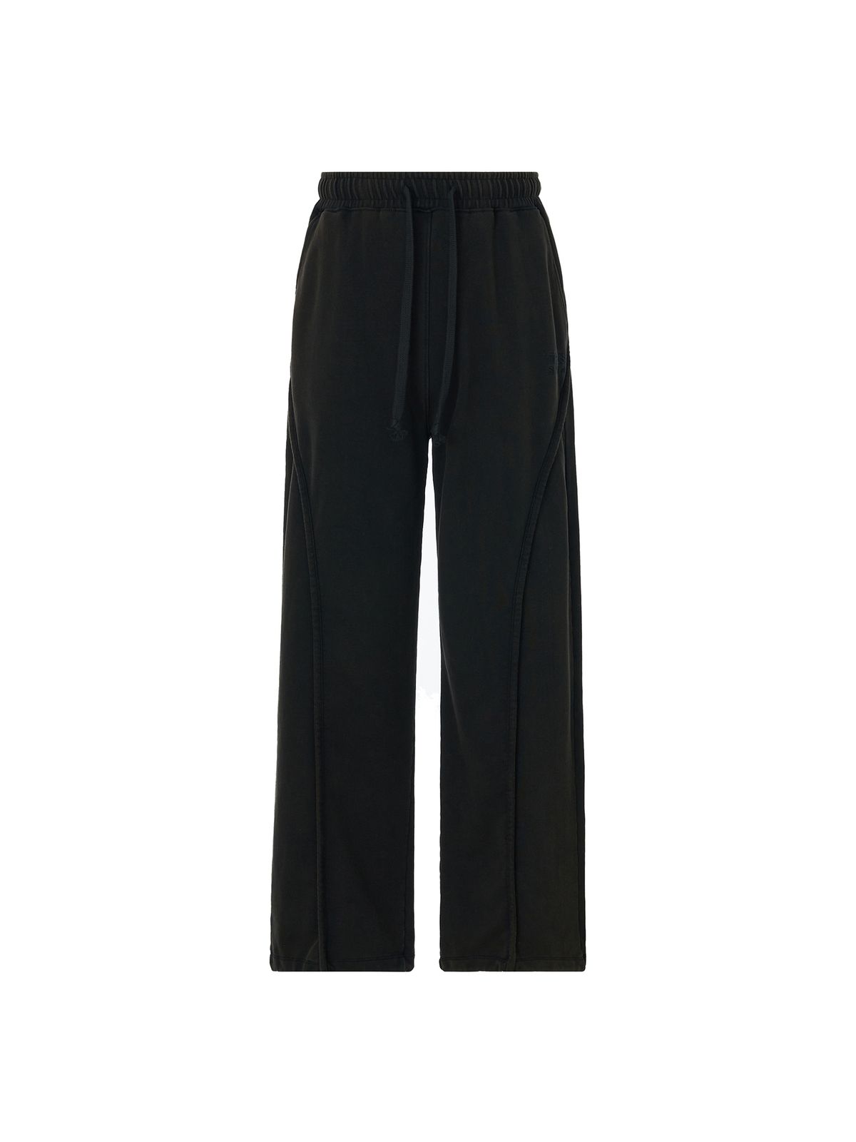 템푸스스튜디오(TEMPUS STUDIO) VINTAGE WASHING LINE PANTS [Vintage washing Black]