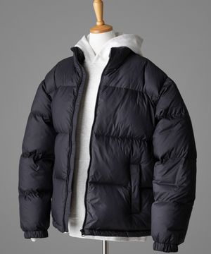 덕다운 푸퍼 숏 자켓 블랙