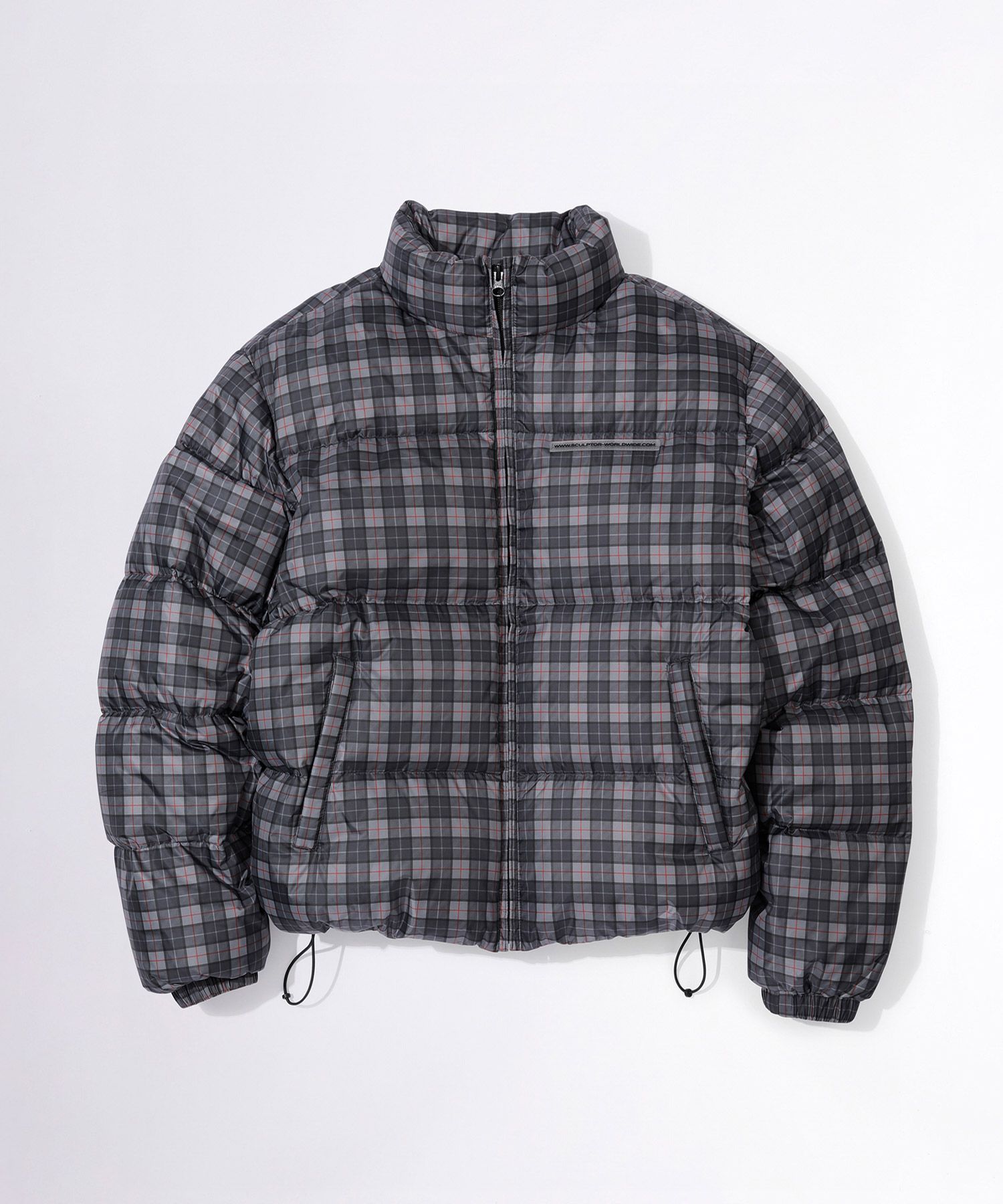 MUSINSA | SCULPTOR 107 Puffer Down Plaid Gray MUSINSA | SCULPTOR 107 Puffer Down Plaid Gray