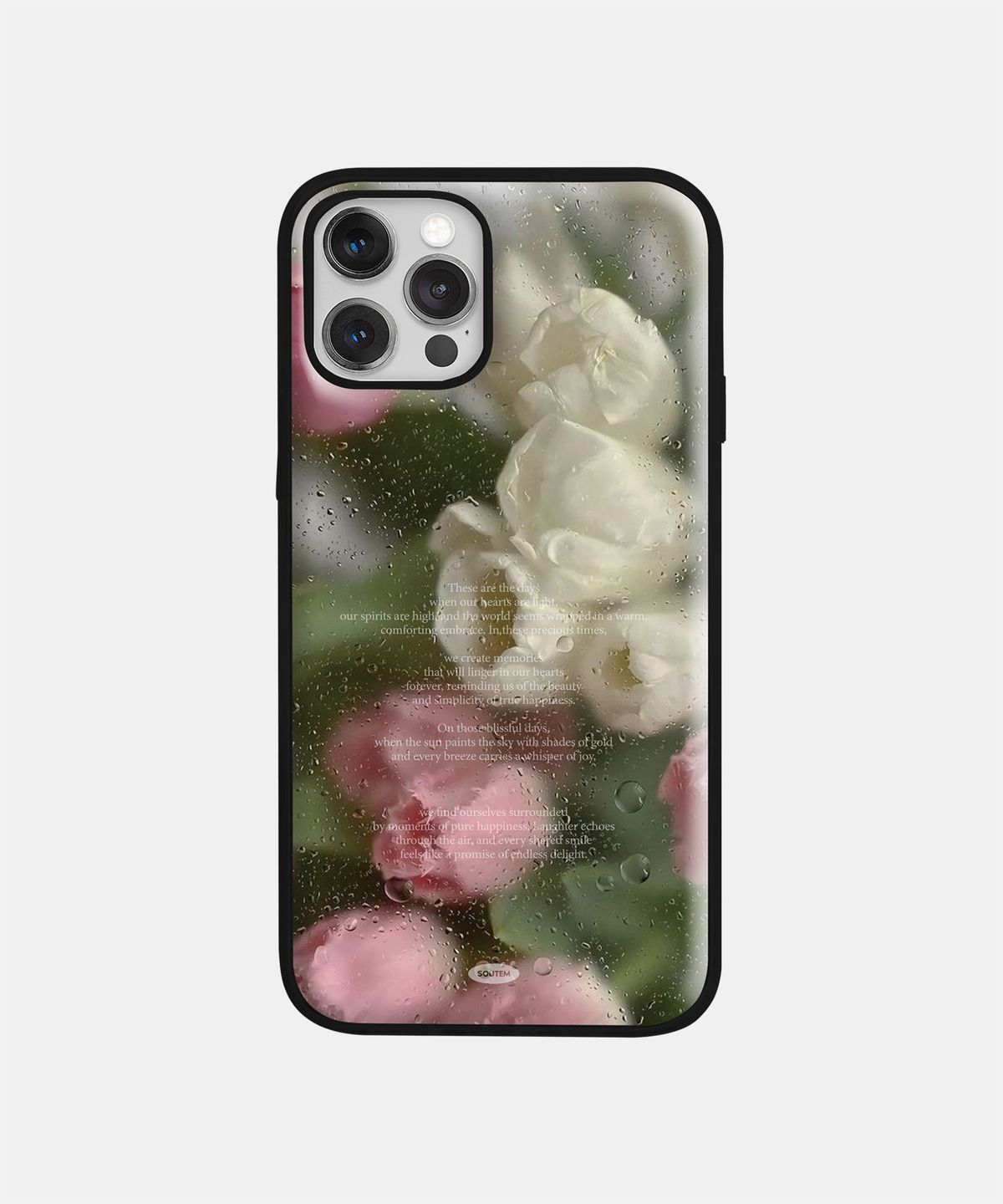 소유템(SOUTEM) Drizzling Flower Phone Case_Epoxy