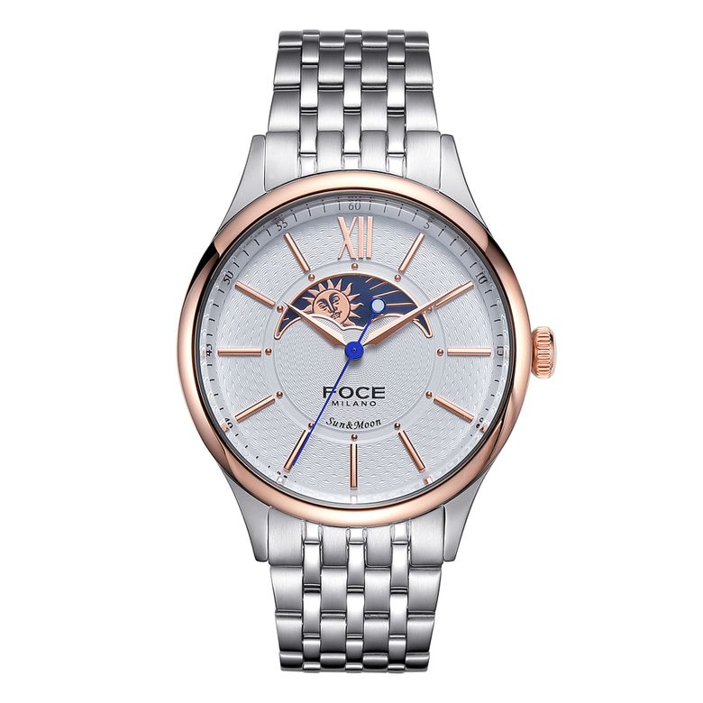 41mm 남성 썬앤문 메탈시계 FM7602GM-WRG
