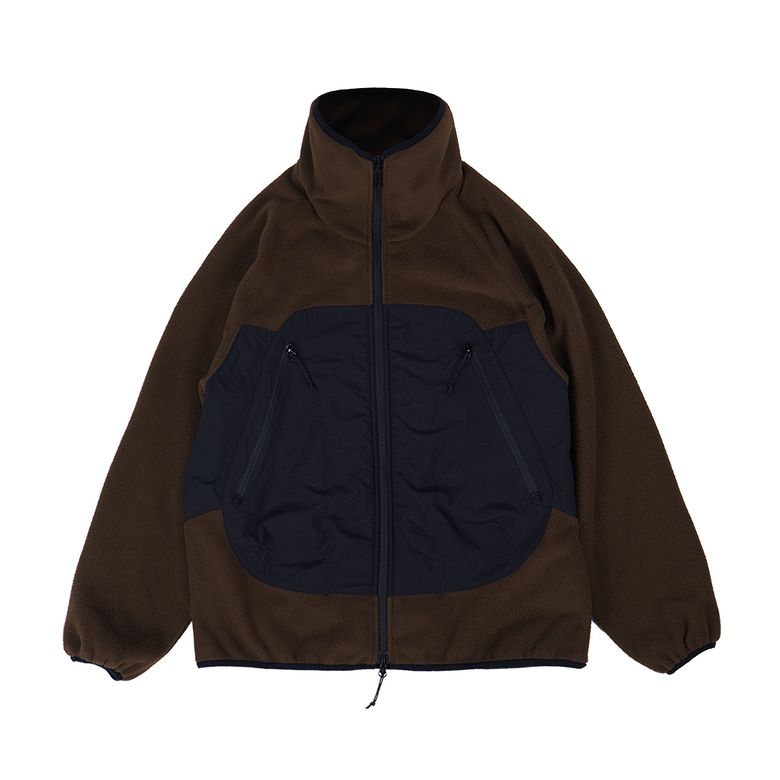 PCU FLEECE JUMPER / DARK BROWN