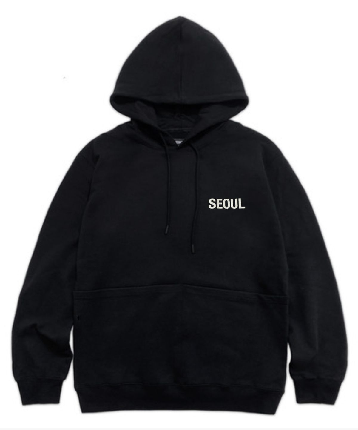 레이쿠(REIKU) RK ORIGINAL SEOUL HOOD  BLACK 서울 오리지날 블랙 후드