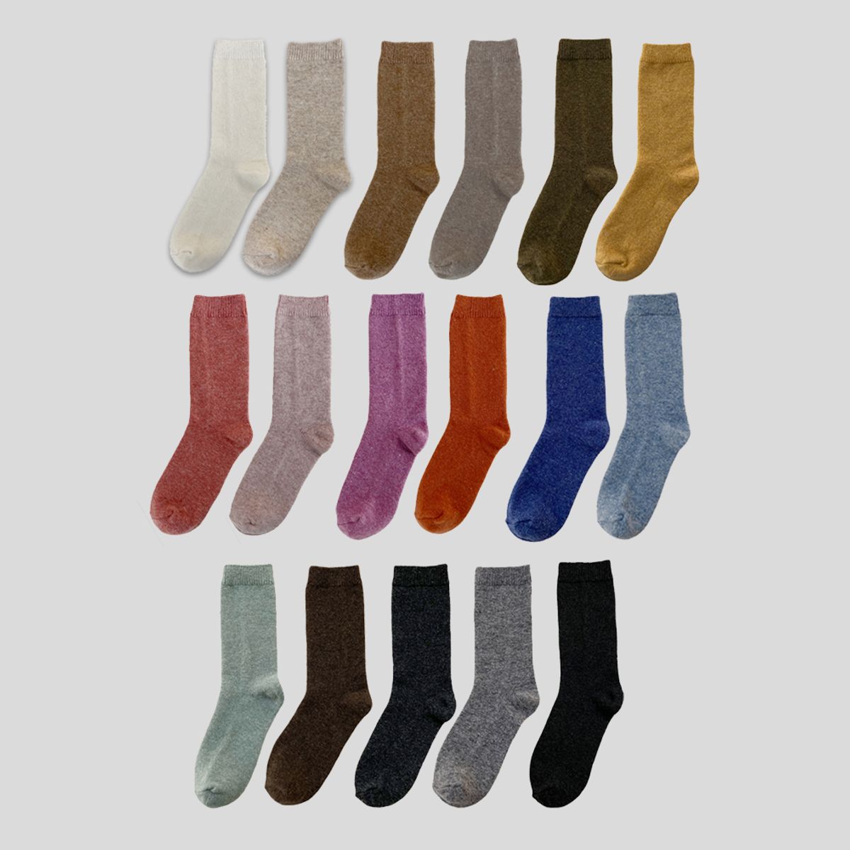 비아리츠(BIARRITZ) [3PACK] 마리 캐시 울 삭스 17color
