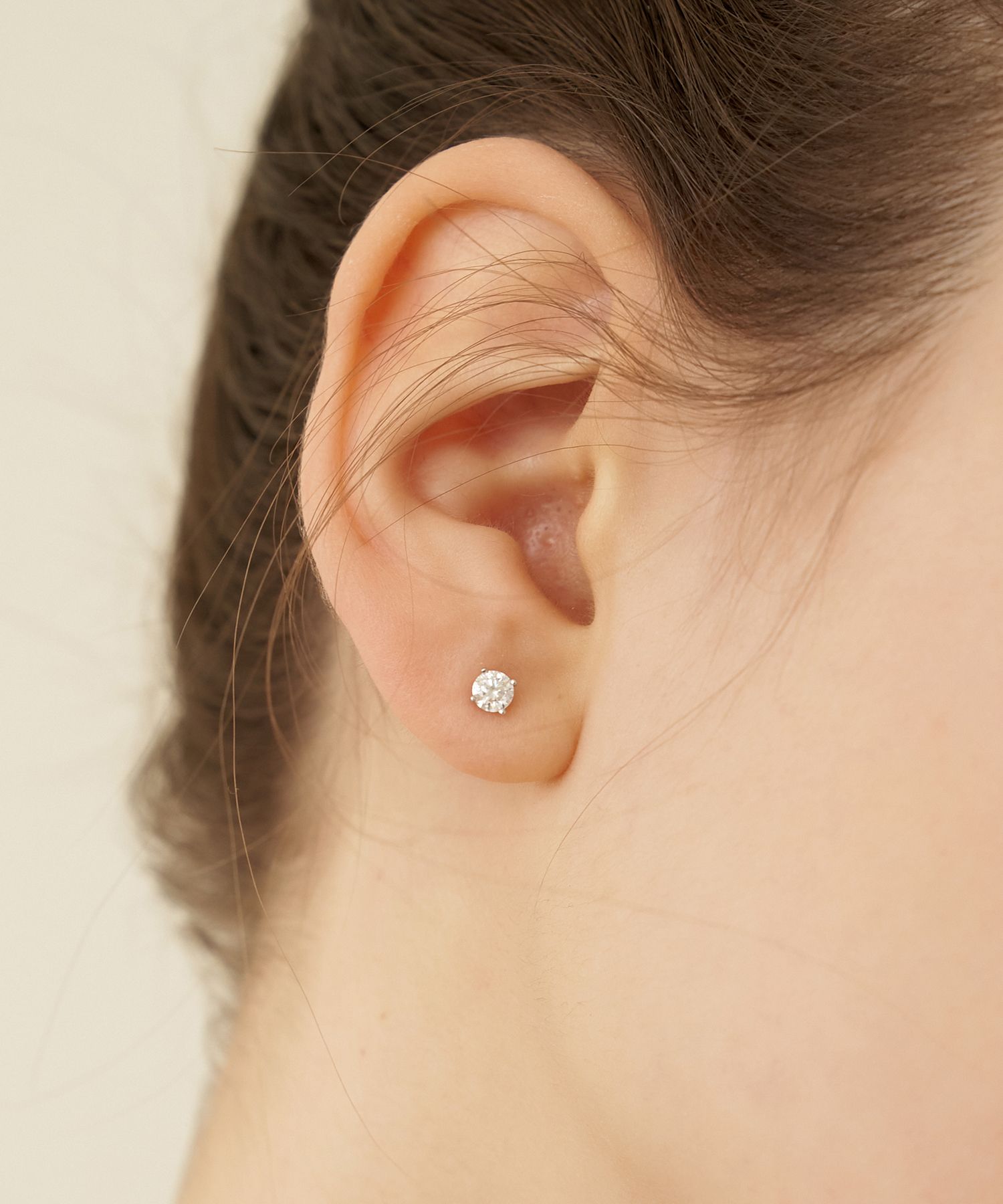 ★TATIANA★ Silver 925 Moissanite 05 Carat Earrings DE0002 1 MUSINSA | TATIANA [Silver 925] Moissanite 0.25 carat 0.1