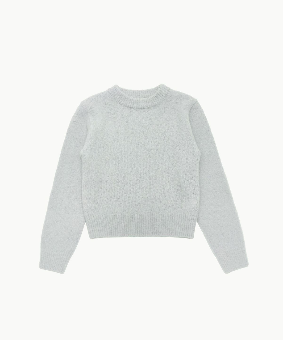 아모멘토(AMOMENTO) FLUFFY BRUSHED KNIT_LIGHT MINT