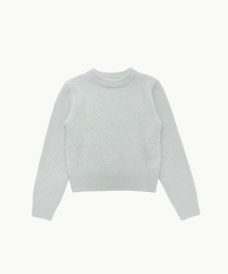 FLUFFY BRUSHED KNIT_LIGHT MINT