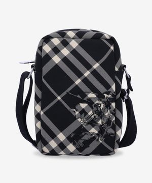 미니 체크 크로스백 - 블랙:칼리코 / 8097636
