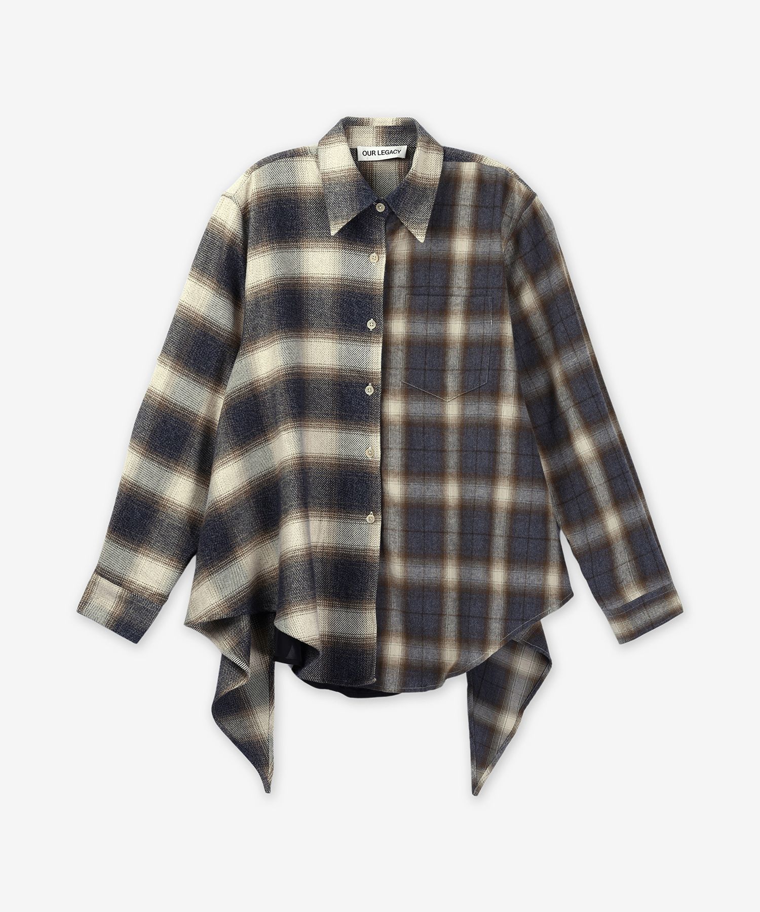 MUSINSA | OUR LEGACY Apron Shirt - Doyle Check / W4242AD