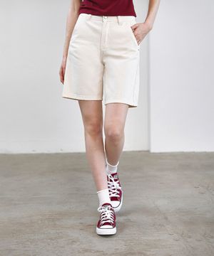 잇템 5부 슬림 버뮤다 팬츠
