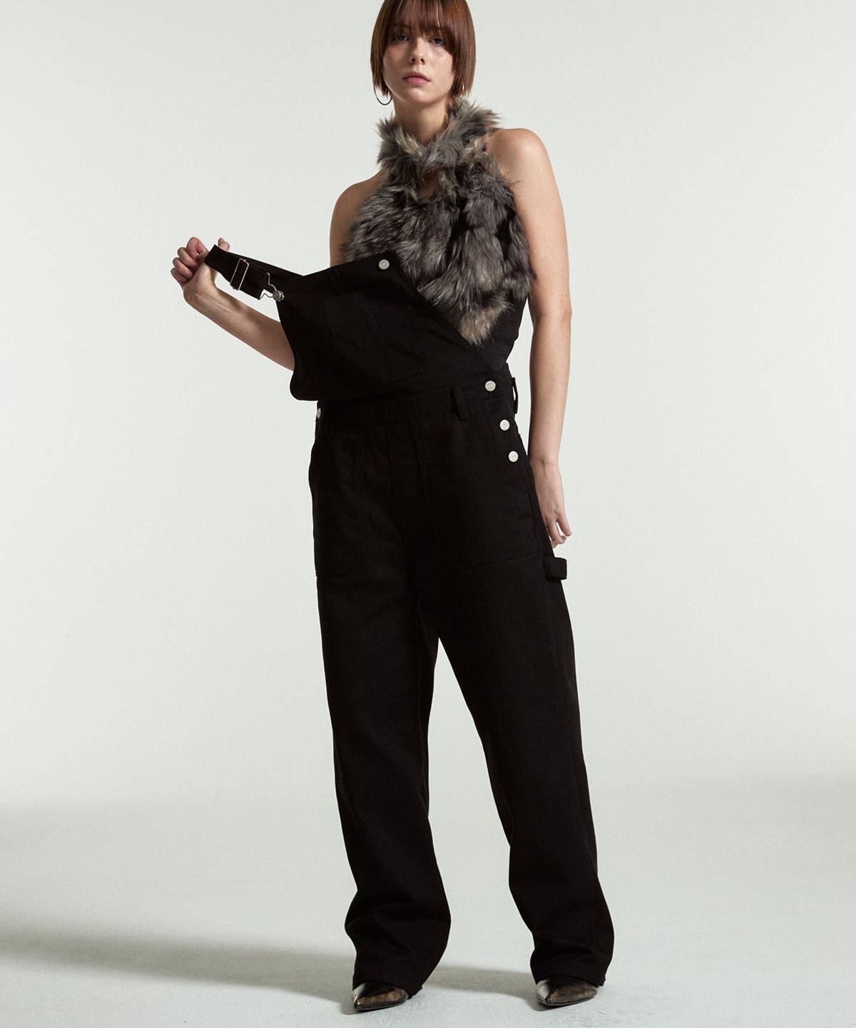 페이헤이(FEIHEI) HEI OVERALLS BLACK