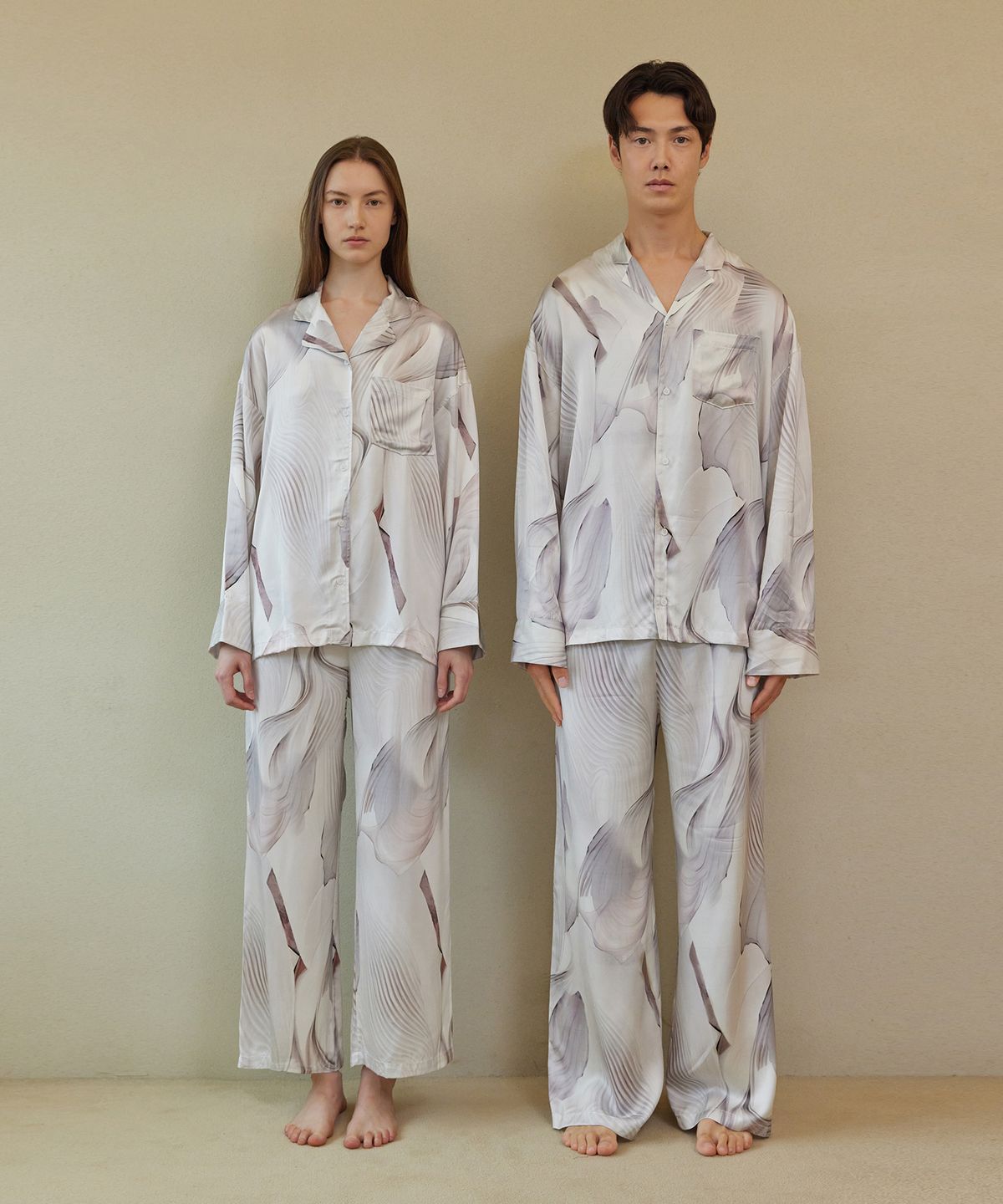 아템포(ATEMPO) CLASSIC PAJAMA COUPLE SET_gentle wave