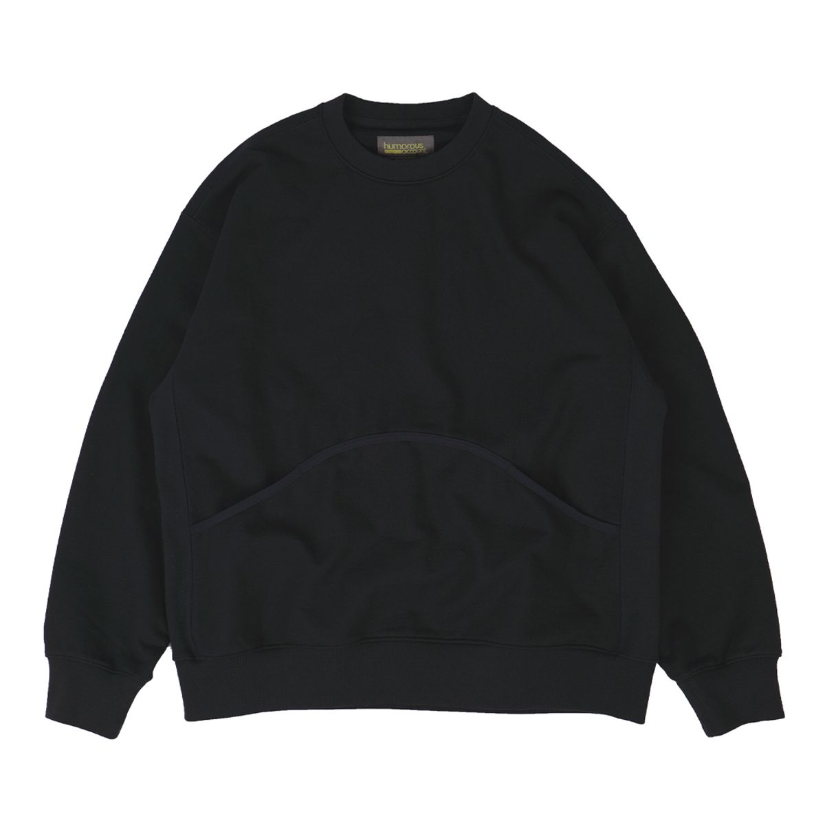 휴머러스 어카운트(HUMOROUS ACCOUNT) WAVE PK SW SHIRT / BLACK