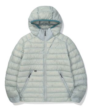 W) 뮤어(MUIR) 경량 구스다운 후드자켓 LIGHT GREY