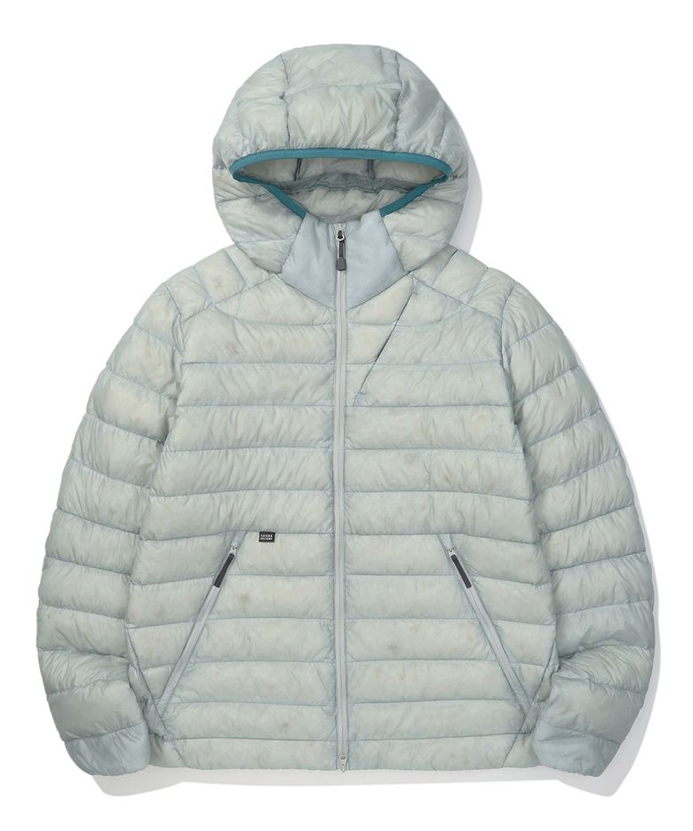 W) 뮤어(MUIR) 경량 구스다운 후드자켓 LIGHT GREY