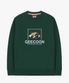 밀리터리 지쿤 로고 스웨트셔츠 GEE248-102 그린