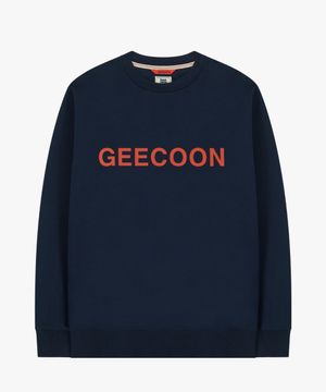 시그니처 빅로고 스웨트셔츠 GEE248-103 네이비