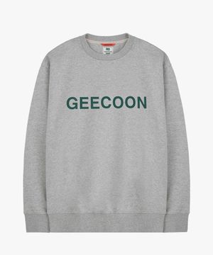 시그니처 빅로고 스웨트셔츠 GEE248-103 멜란지그레이