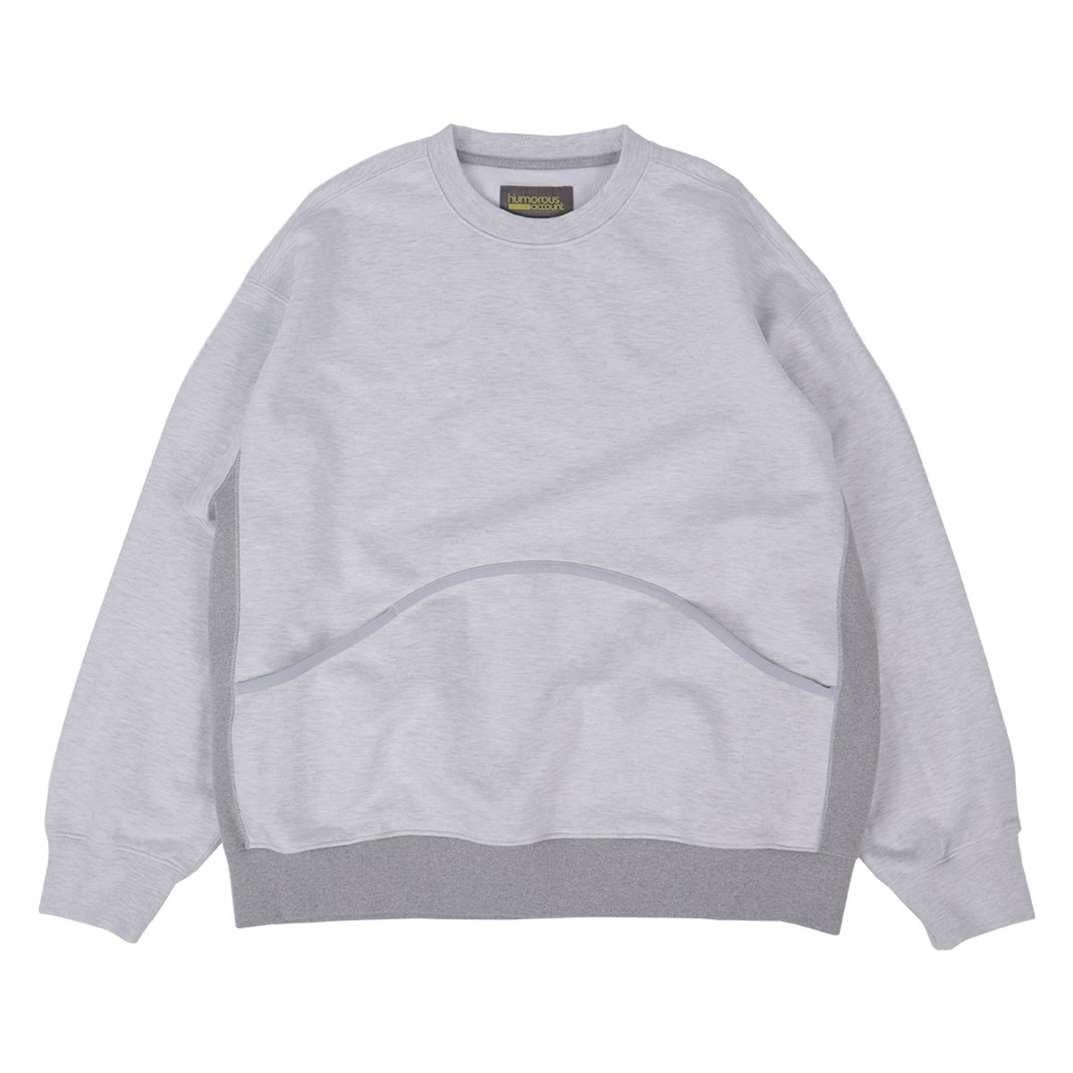 휴머러스 어카운트(HUMOROUS ACCOUNT) WAVE PK SW SHIRT / LIGHT MELANGE GRAY