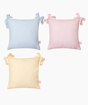 포니테일 먼지없는 리본 쿠션커버(50X50) 3종