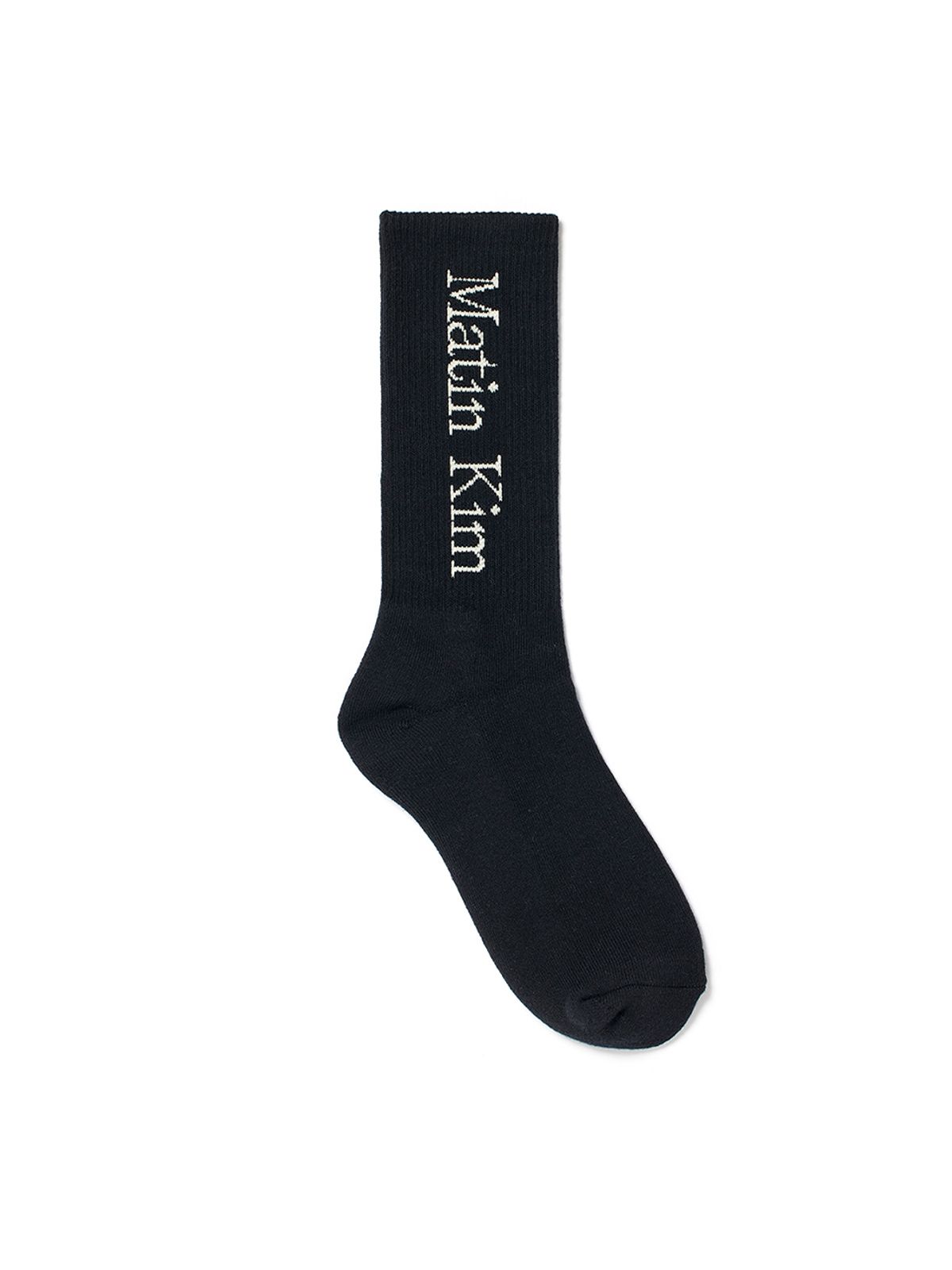 마뗑킴(MATIN KIM) MATIN ACTIVITY SOCKS IN BLACK