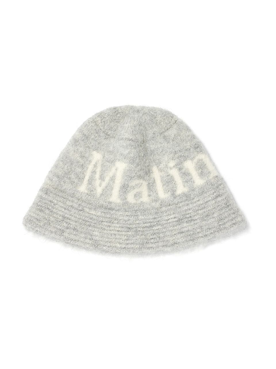 【MATIN KIM】LOGO JACQUARD HEAVY KNIT BUCKET HAT IN BLACK rk2gveanqe.jpg?v=1739154896