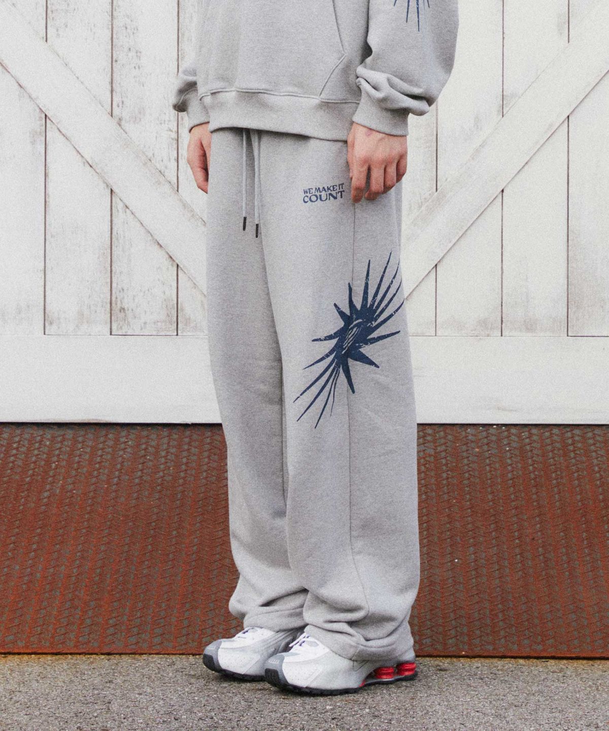 더블유엠씨(WMC) 블랙홀 스웨트팬츠_GREY
